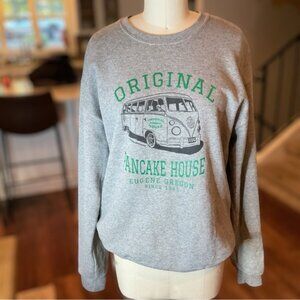 Vintage Y2K Jerzees NuBlend Crewneck  Volkswagen Pancake House Sweatshirt